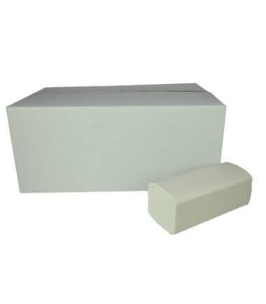 Handdoekjes z-vouw cellulose 2 laags 21 x 25 cm