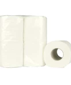 Toiletpapier Traditioneel recycled wit 2 laags 200 vel