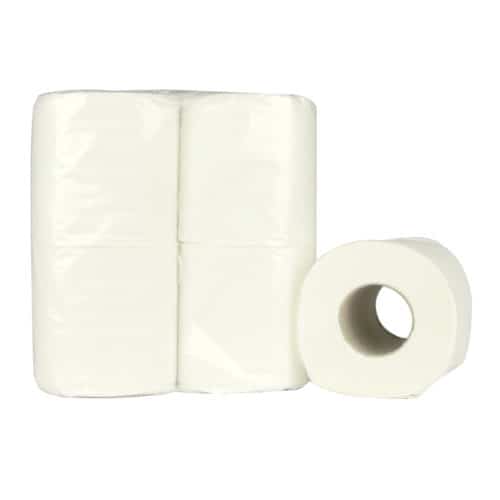 Toiletpapier Traditioneel recycled wit 2 laags 200 vel