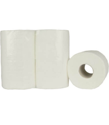 Toiletpapier Traditioneel cellulose 2 laags 400vel