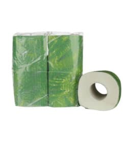 Toiletpapier met bandrol cellulose 2 laags 180 vel