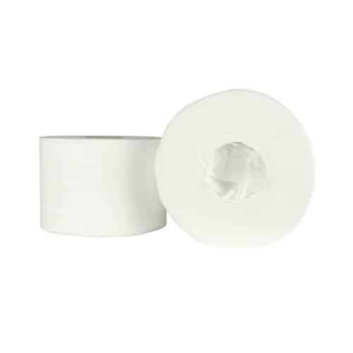 Coreless Mini toiletpapier cellulose 2 laags 13,4 cm 200 meter