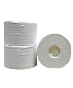 Coreless Mini toiletpapier cellulose 2 laags 13,2 cm 111 meter