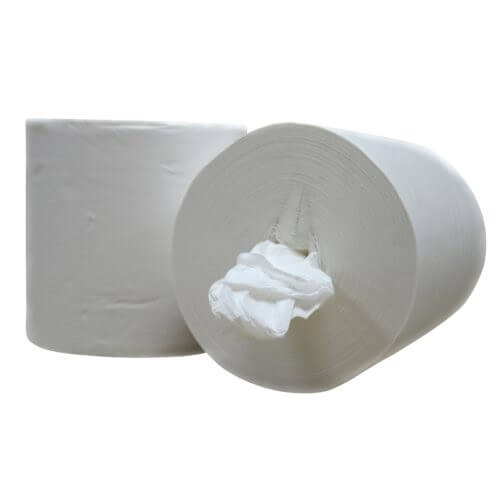 Handdoekrol Midi coreless Cellulose 1 laags 20 cm x 300 meter