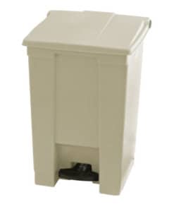Afvalbak STEP-ON CLASSIC beige 45 liter Rubbermaid