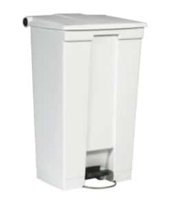 Afvalbak STEP-ON CLASSIC wit 87 liter Rubbermaid