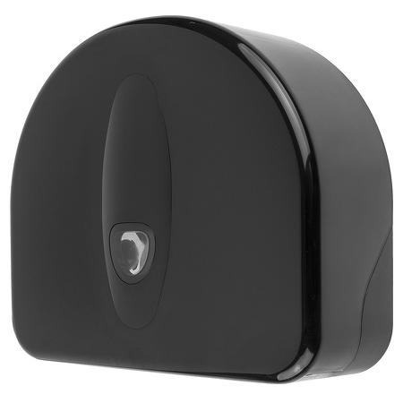 Jumboroldispenser mini  + restrol kunststof zwart ABS kunststof Zwart PlastiQline 2020