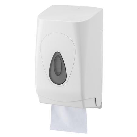 Toilet tissue dispenser kunststof ABS kunststof Wit PlastiQline
